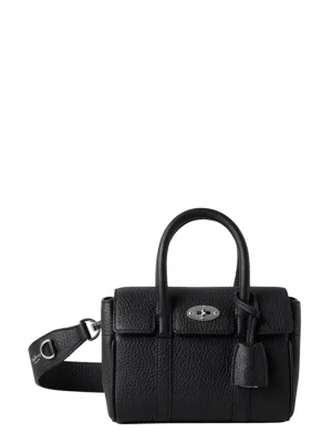 Mini Bayswater Heavy Grain (Black)