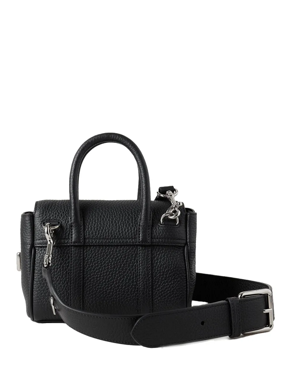 Mini Bayswater Heavy Grain (Black)