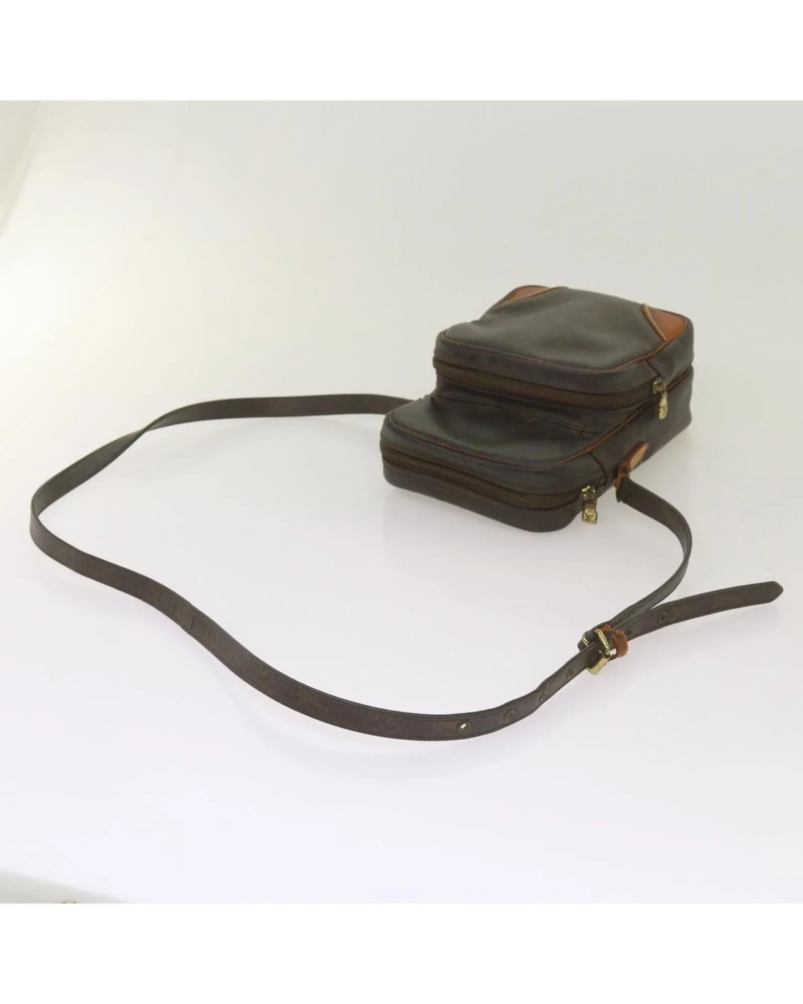 Monogram Shoulder Bag with Unique Design