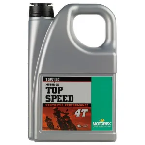Motorex Top Speed 4T 15W/50 - 4 Litres