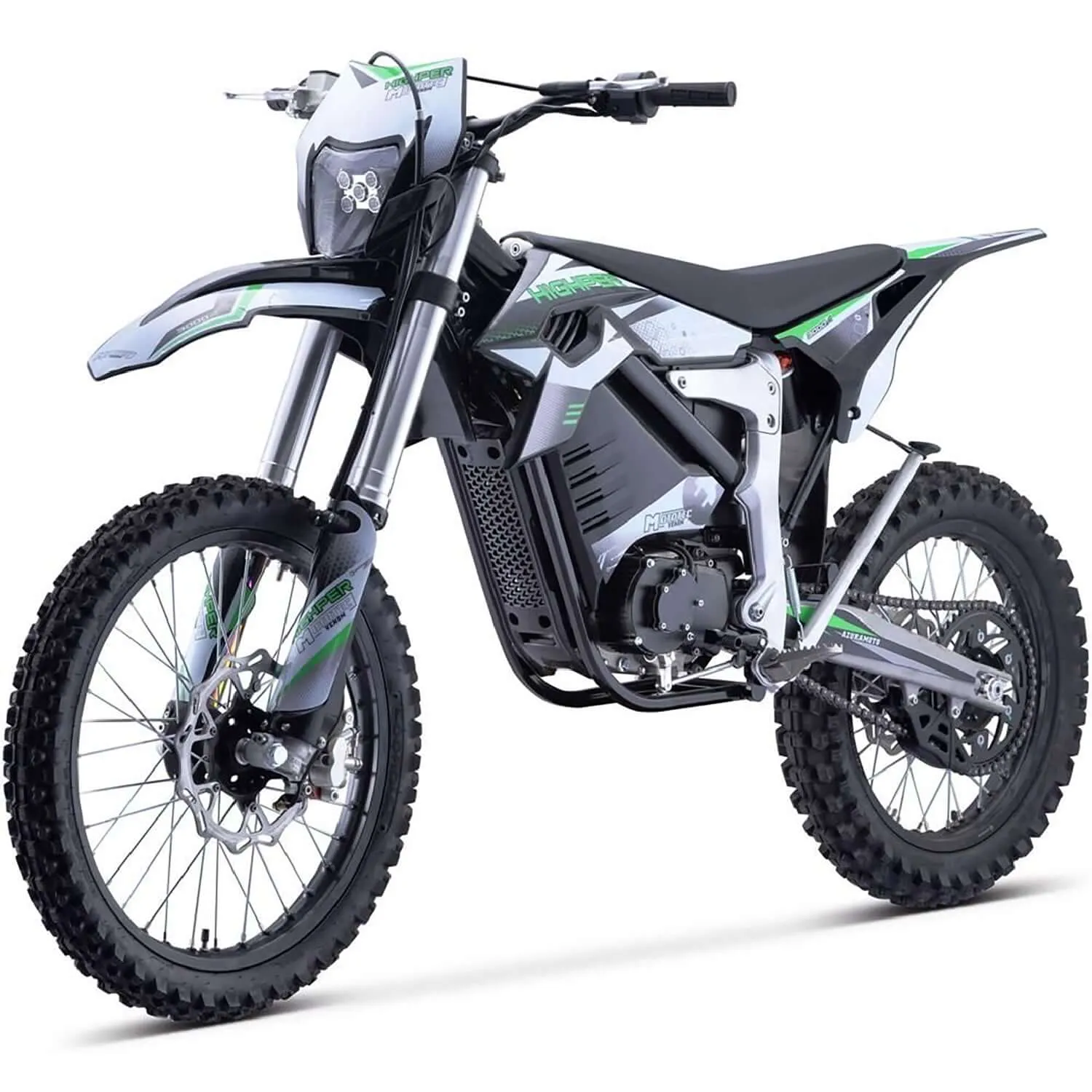 MotoTec Venom 72V 1200W Electric Dirt Bike