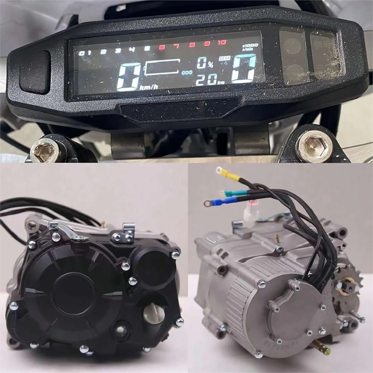 MotoTec Venom 72V 1200W Electric Dirt Bike