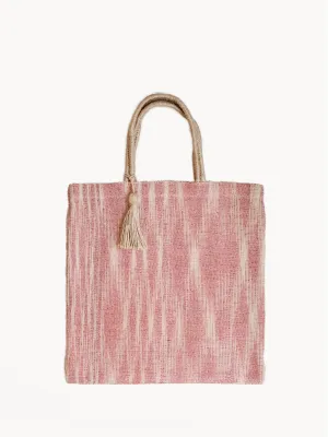 Nadi Jute Tote Bag | Red