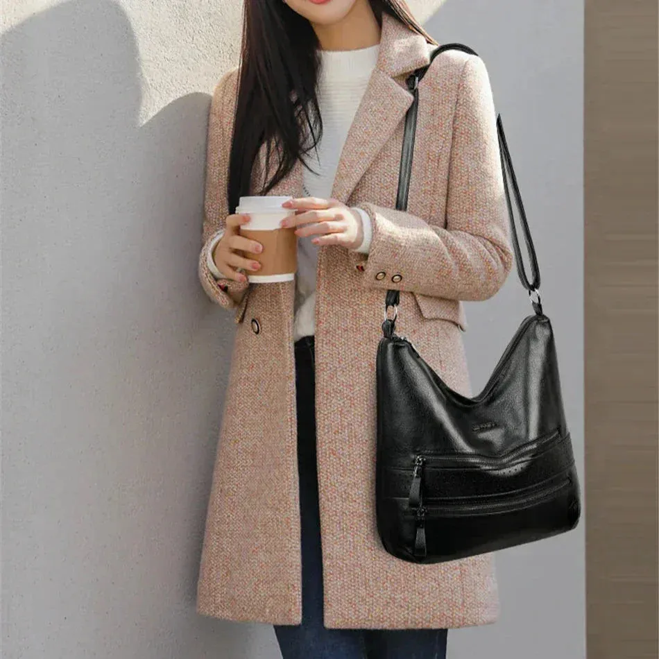 Novella | Double Charm Multi Pocket Shoulder Bag
