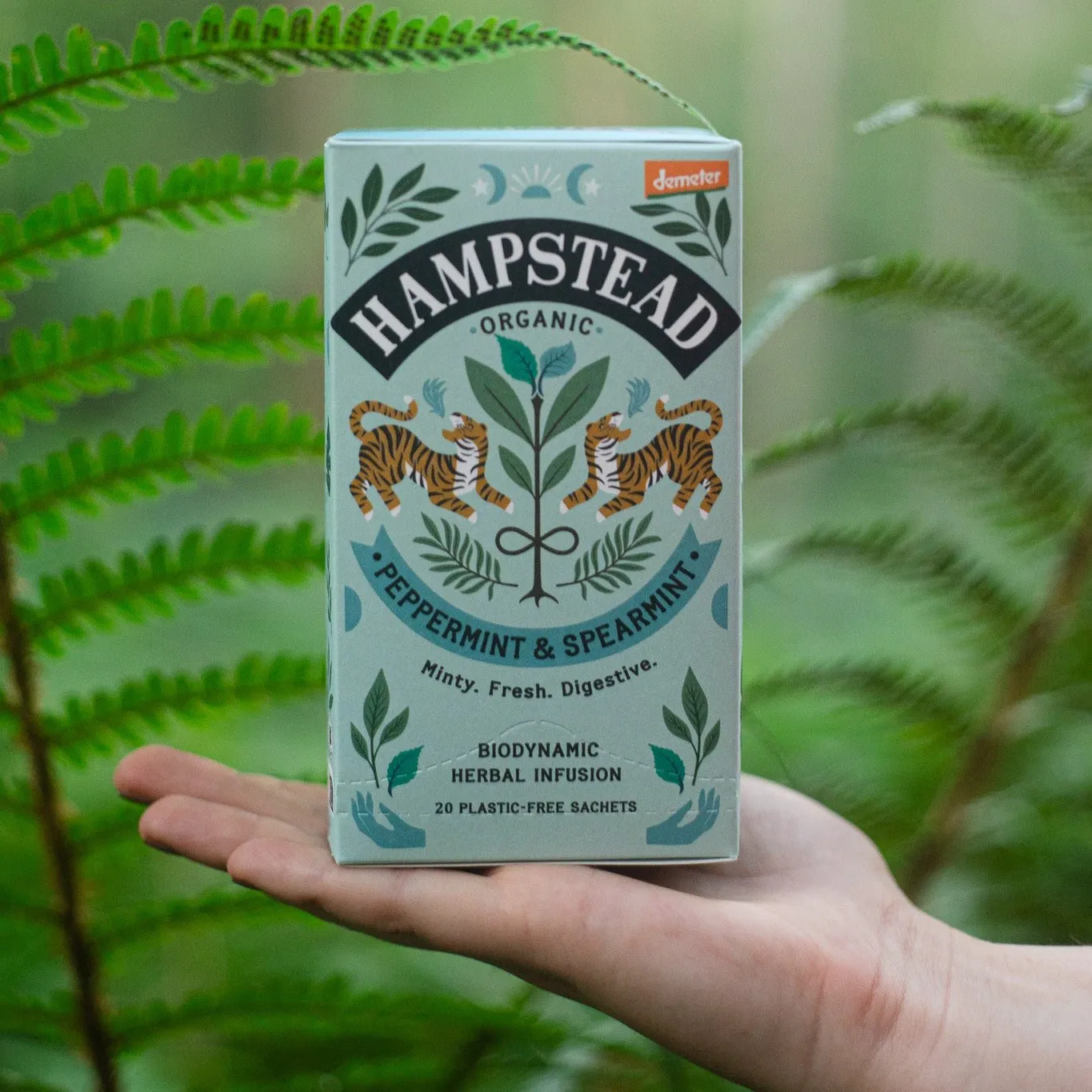 Organic Peppermint & Spearmint Tea Bags