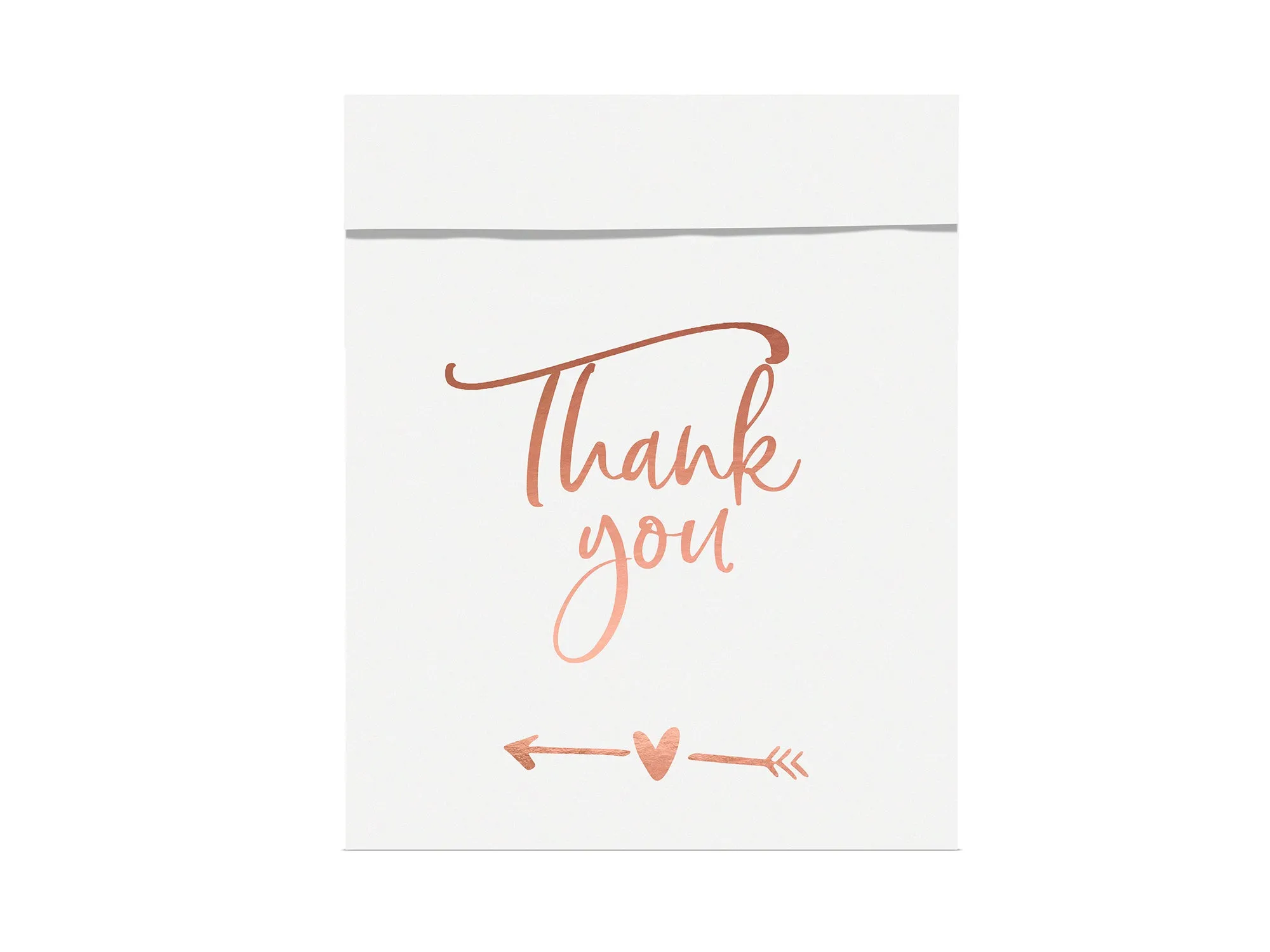 Paper Treat Bags Thank You Pack of 6
