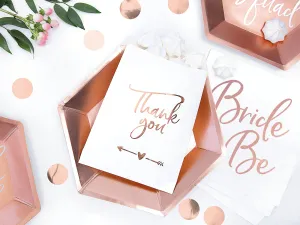 Paper Treat Bags Thank You Pack of 6