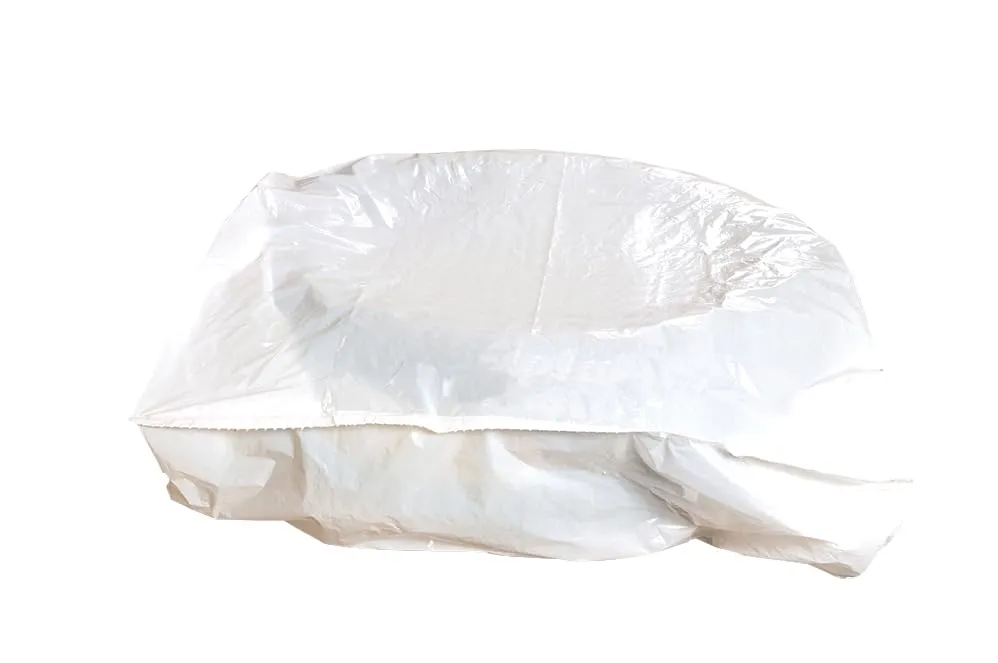Premium Heavy-Duty White Tire Storage Bags with Self-Dispensing Box - Gusset Design for Easy Loading, Chemical and Grease Resistant