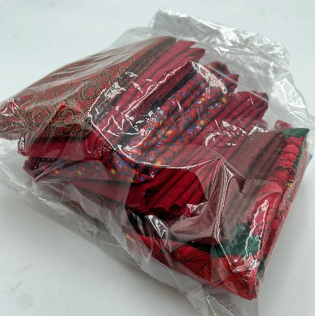 Quilting Scrap Bags, Shades of Red (WQC1742:1747)