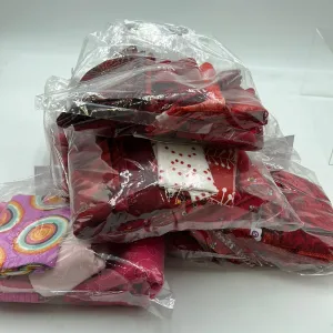 Quilting Scrap Bags, Shades of Red (WQC1742:1747)