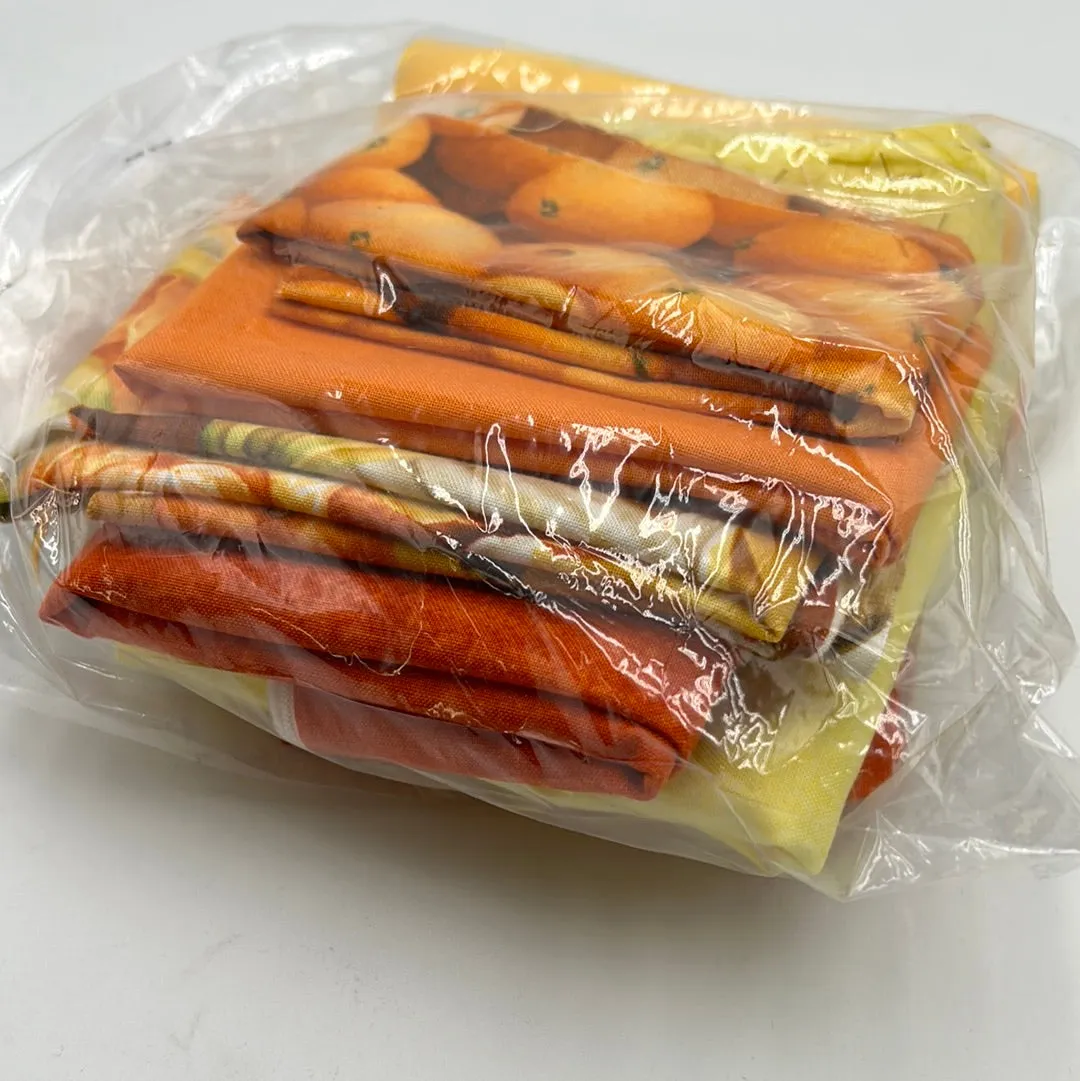 Quilting Scrap Bags, Shades of Yellow & Orange (WQC1748:1752)