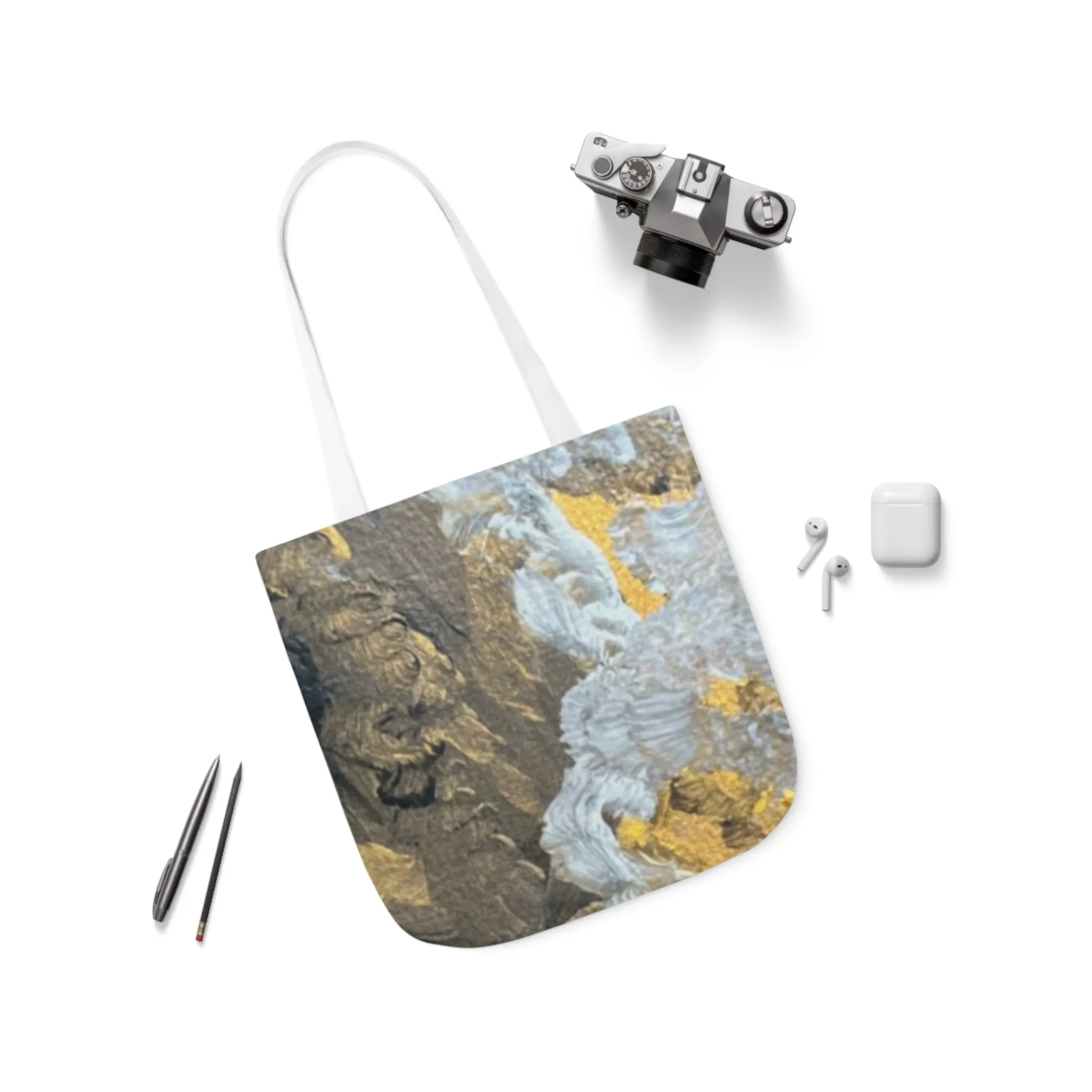 "Strength"  Polyester Canvas Tote Bag