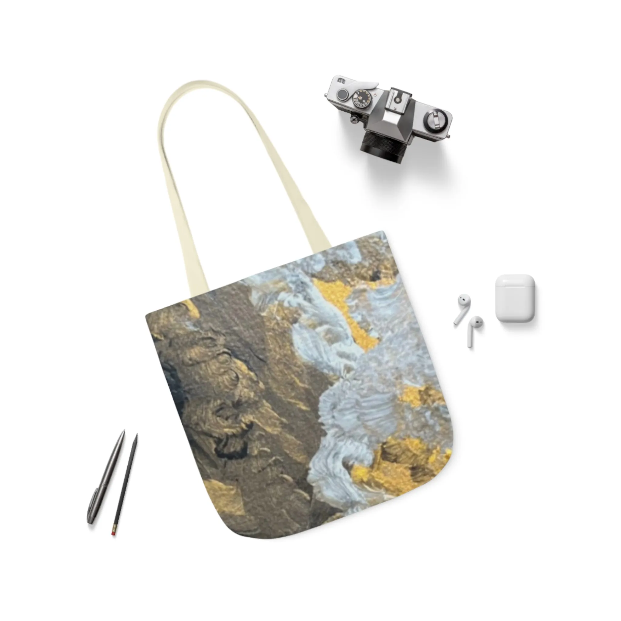 "Strength"  Polyester Canvas Tote Bag