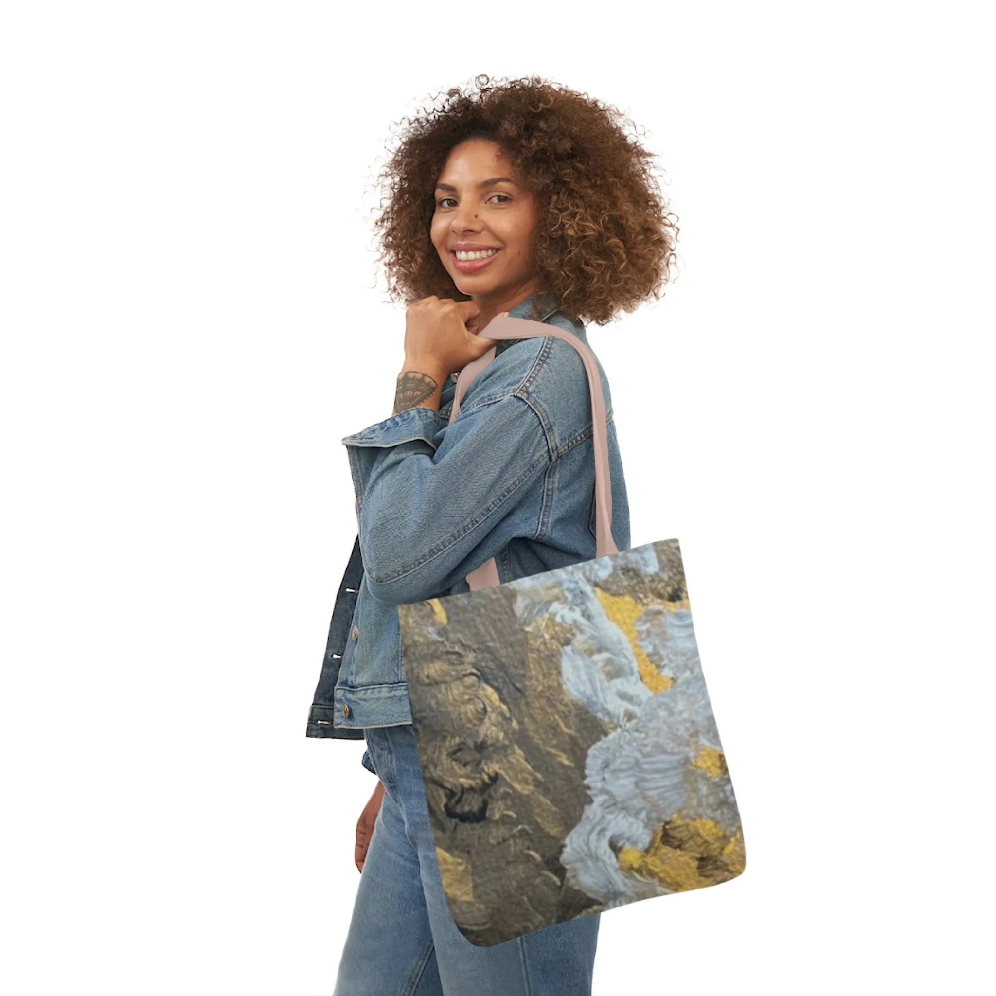 "Strength"  Polyester Canvas Tote Bag