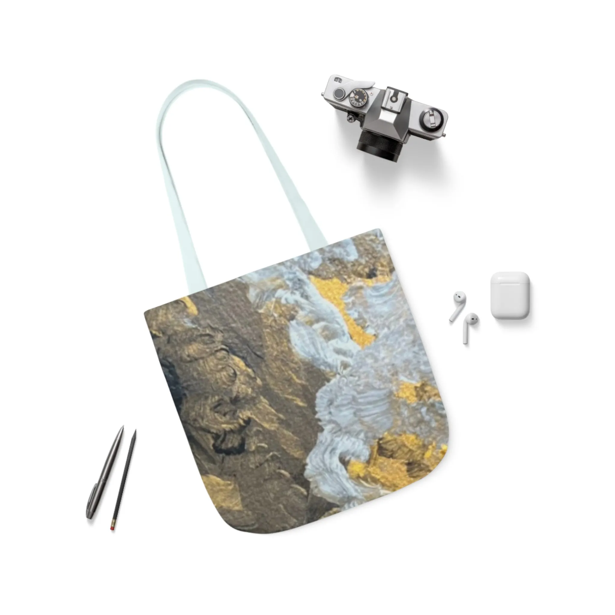 "Strength"  Polyester Canvas Tote Bag