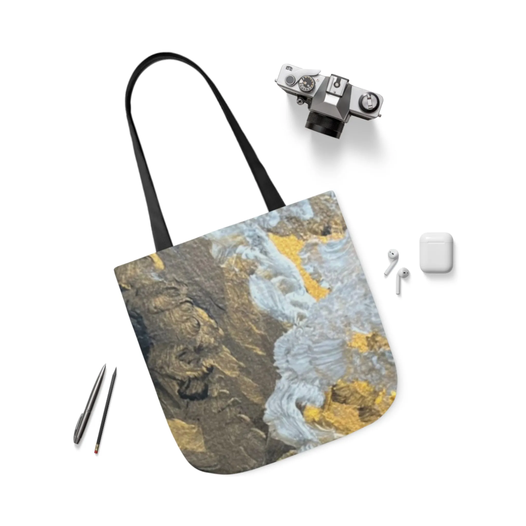 "Strength"  Polyester Canvas Tote Bag