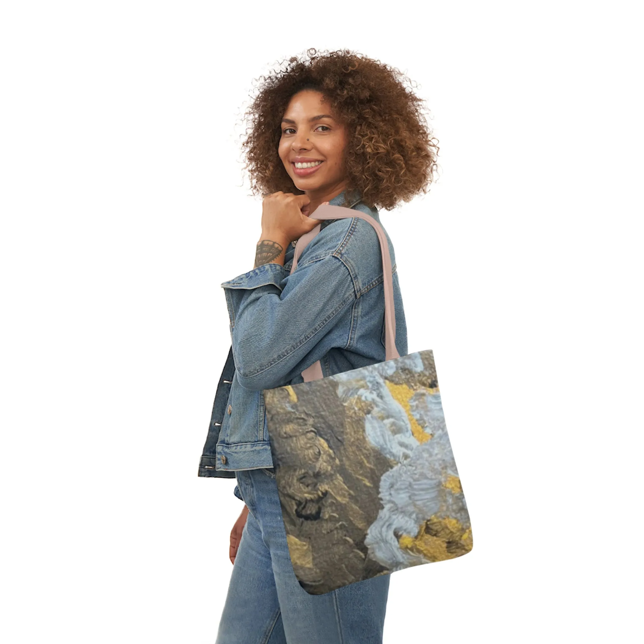 "Strength"  Polyester Canvas Tote Bag