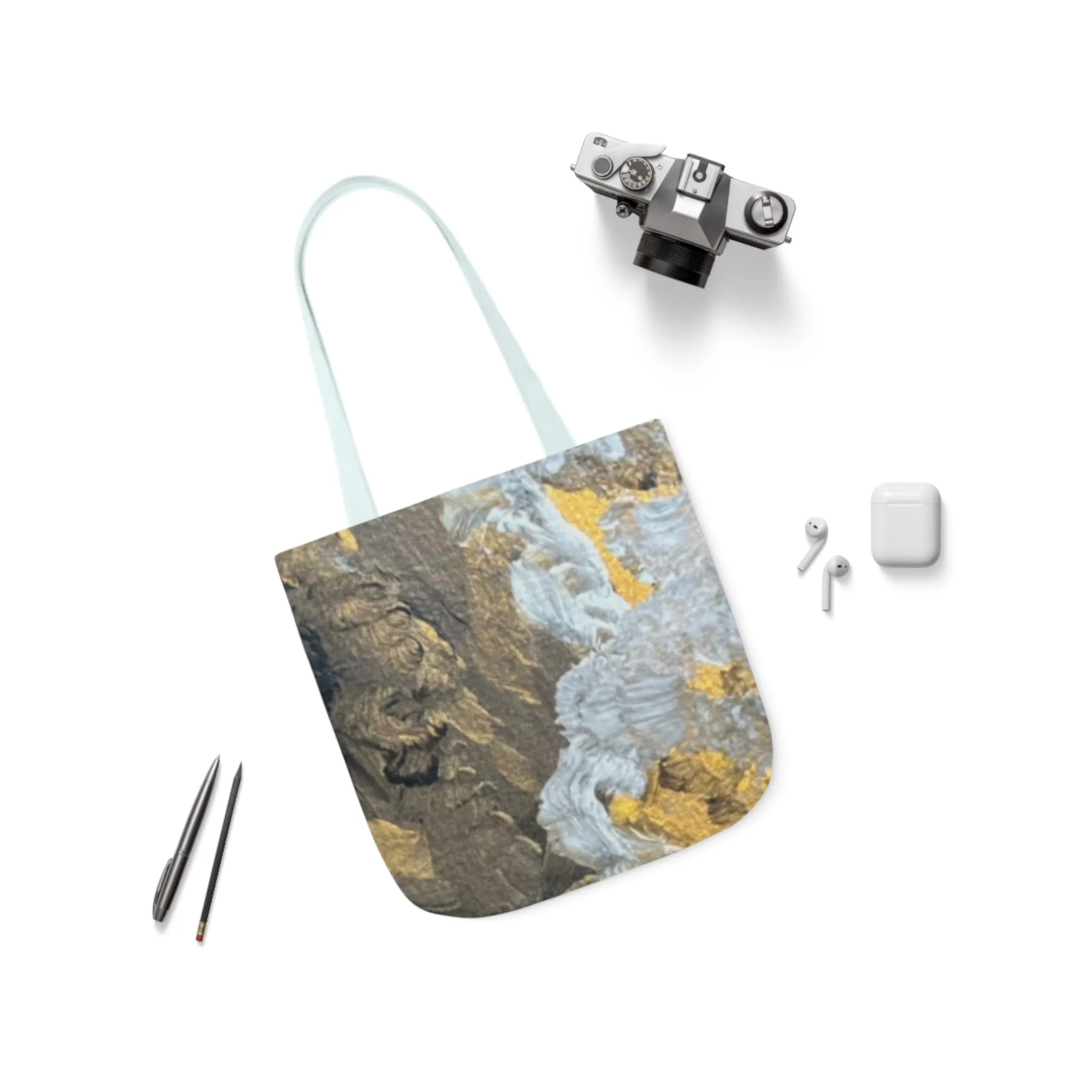"Strength"  Polyester Canvas Tote Bag