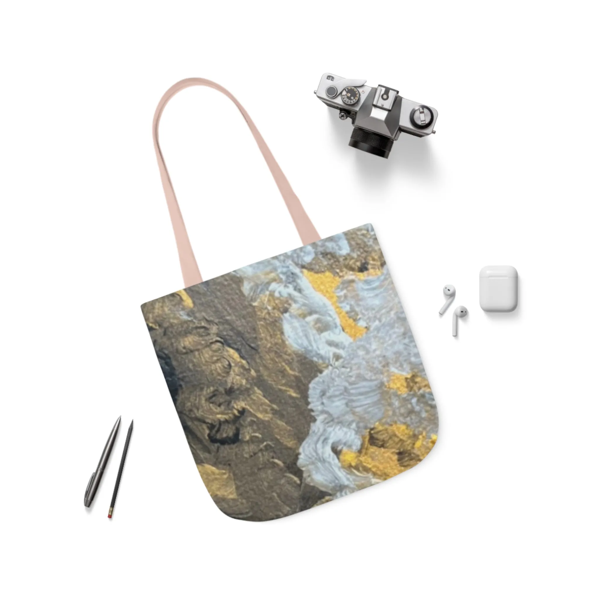 "Strength"  Polyester Canvas Tote Bag