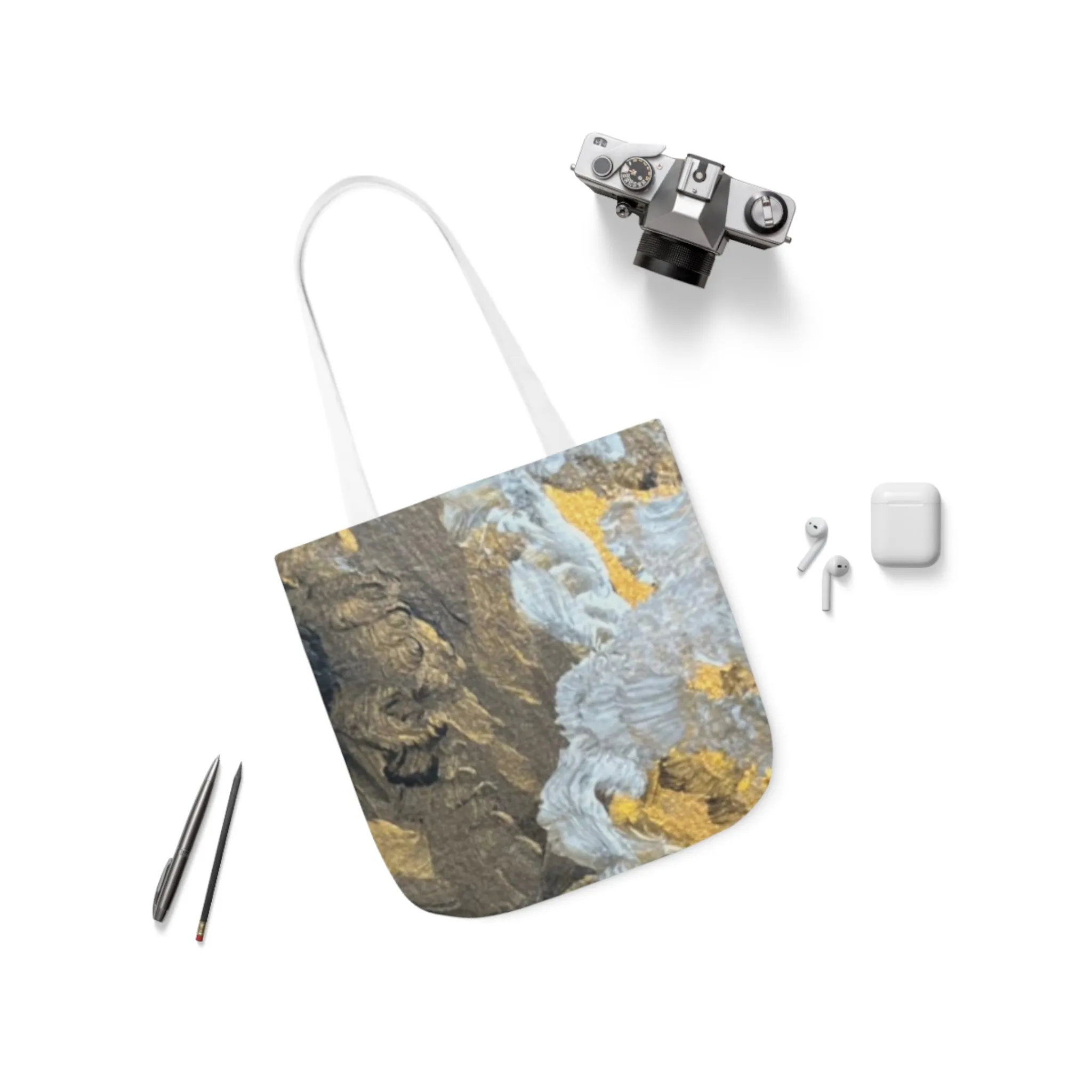 "Strength"  Polyester Canvas Tote Bag