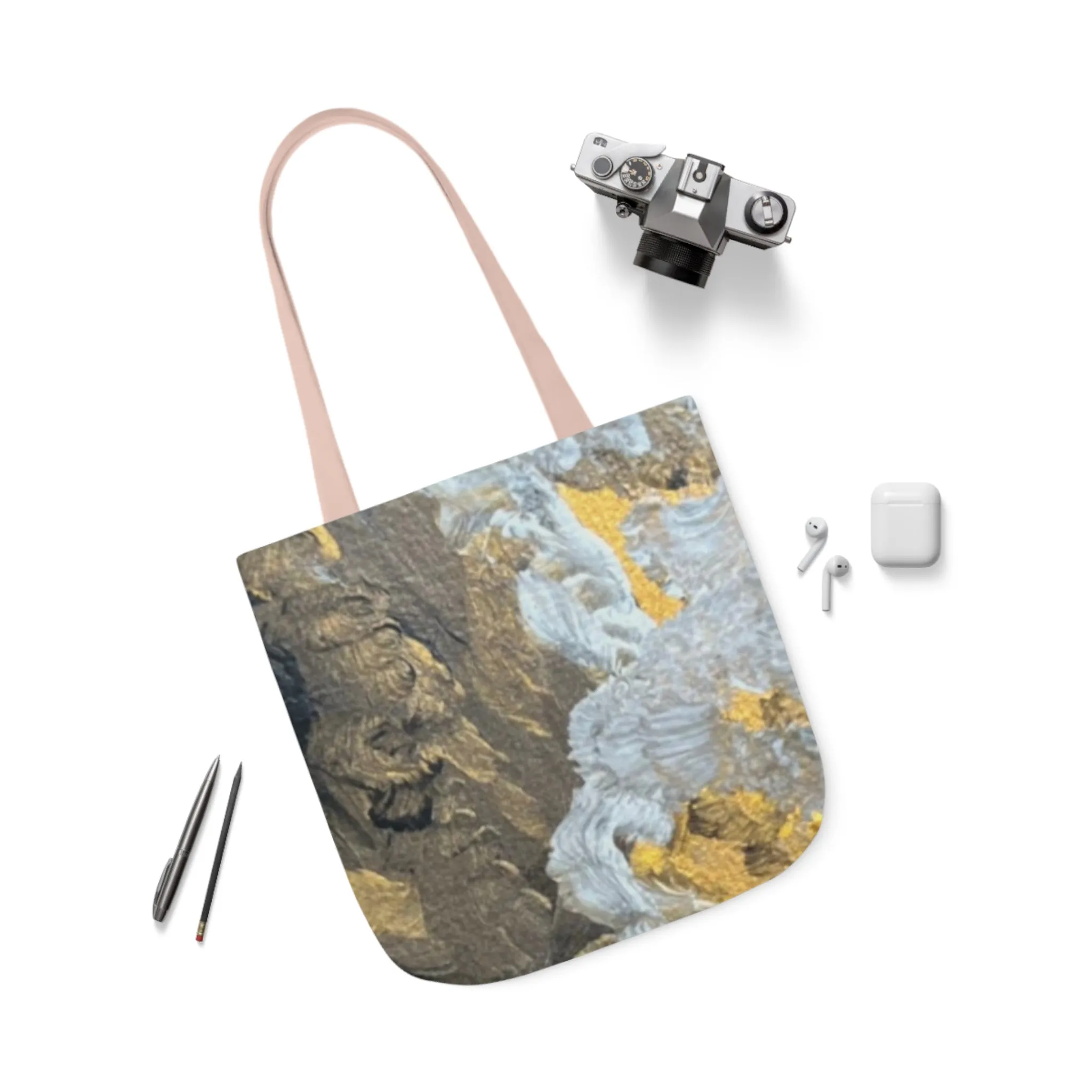 "Strength"  Polyester Canvas Tote Bag