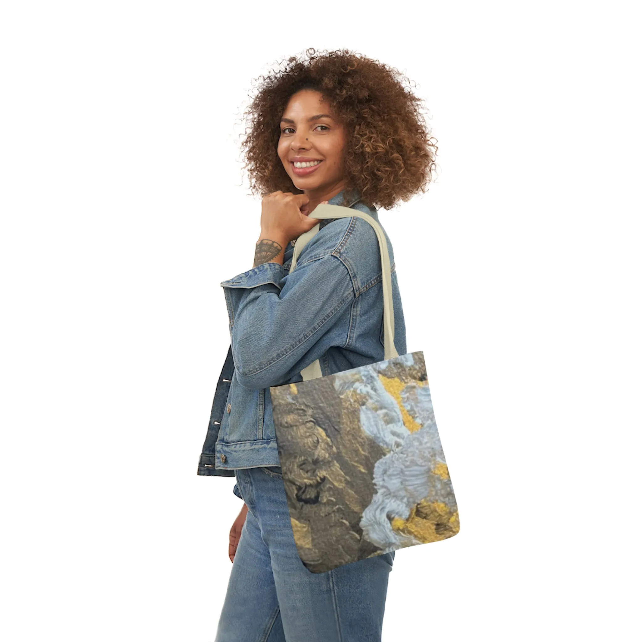 "Strength"  Polyester Canvas Tote Bag