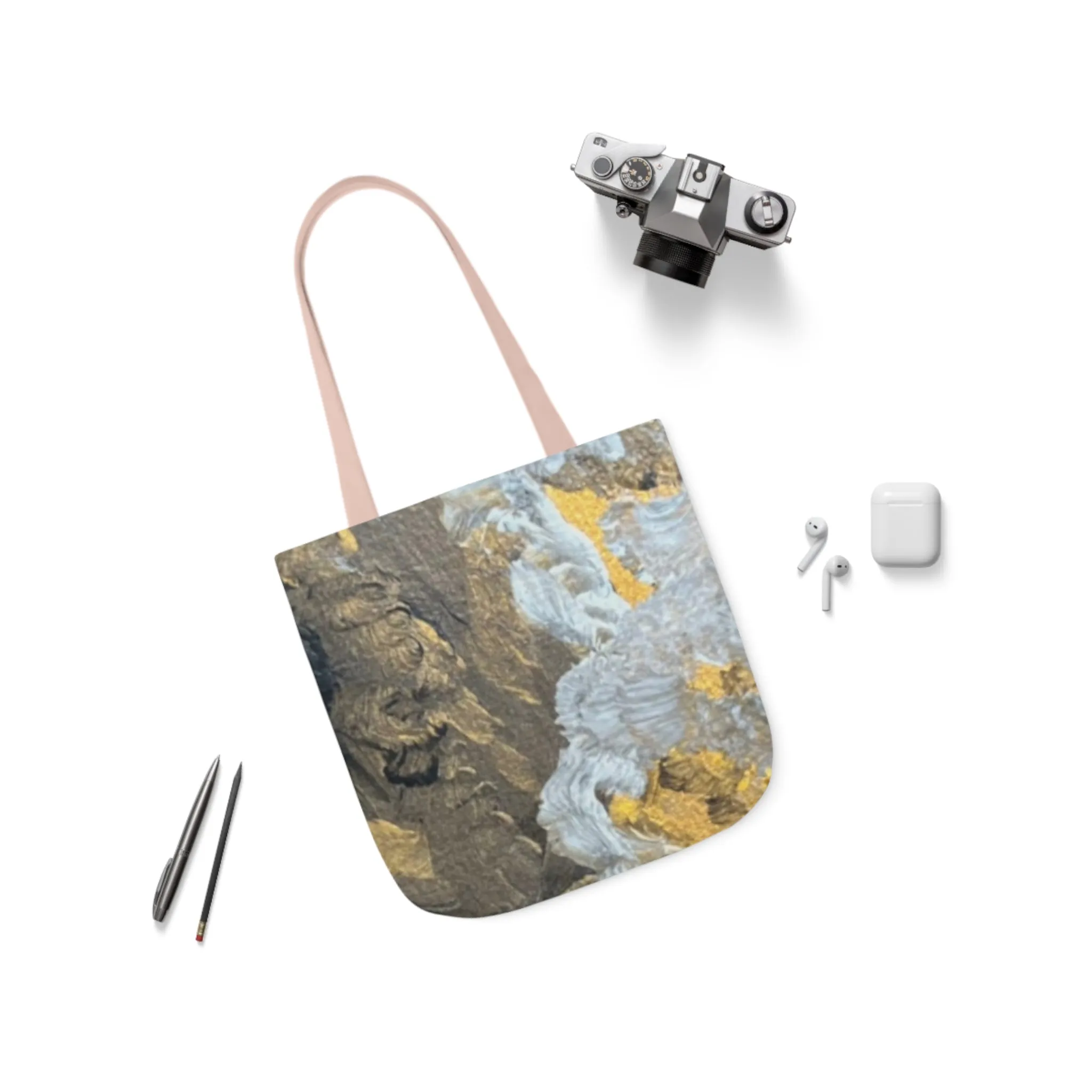 "Strength"  Polyester Canvas Tote Bag