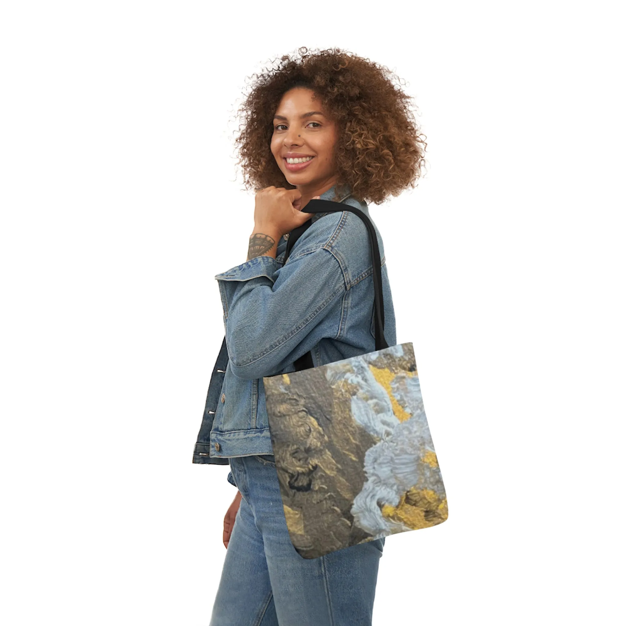 "Strength"  Polyester Canvas Tote Bag