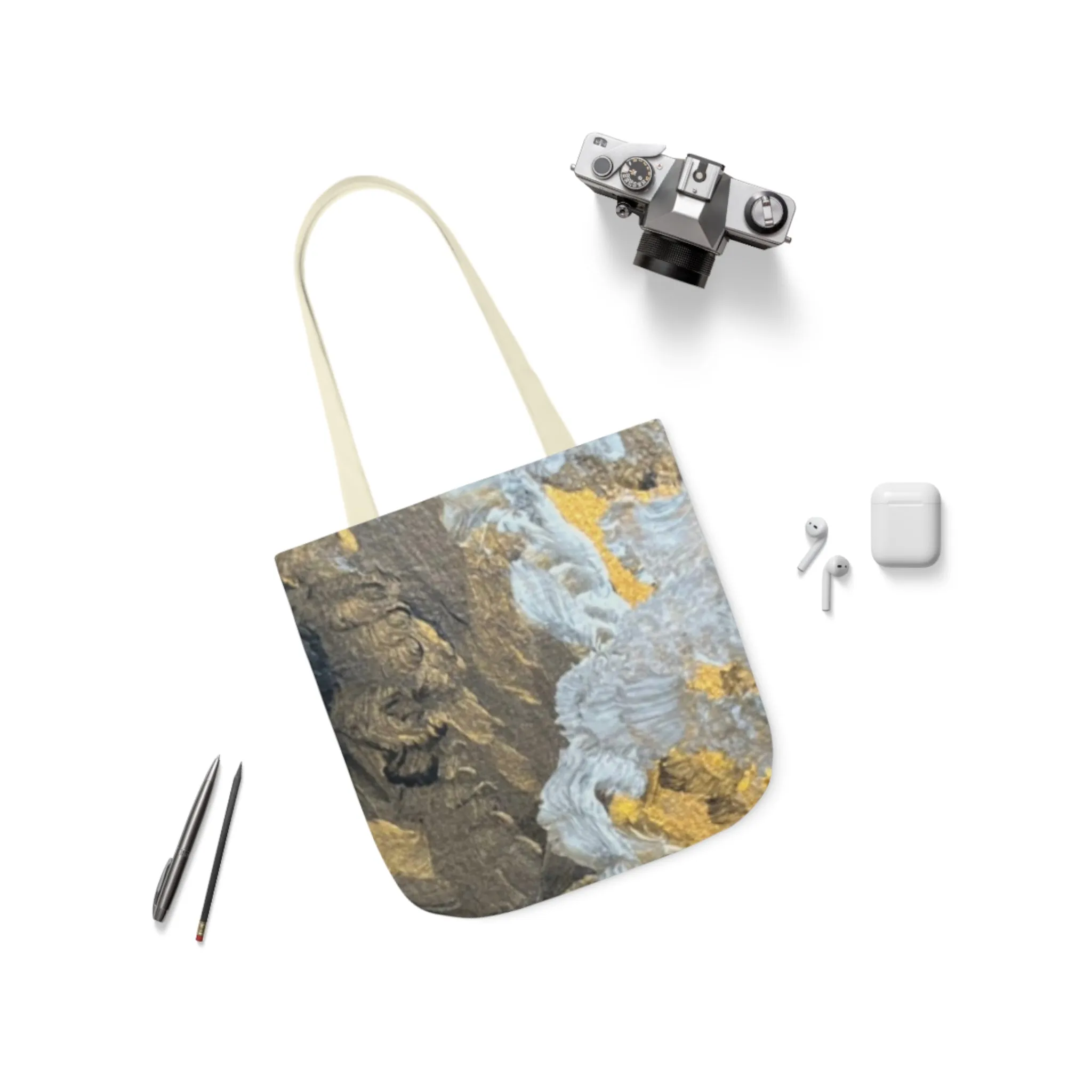 "Strength"  Polyester Canvas Tote Bag