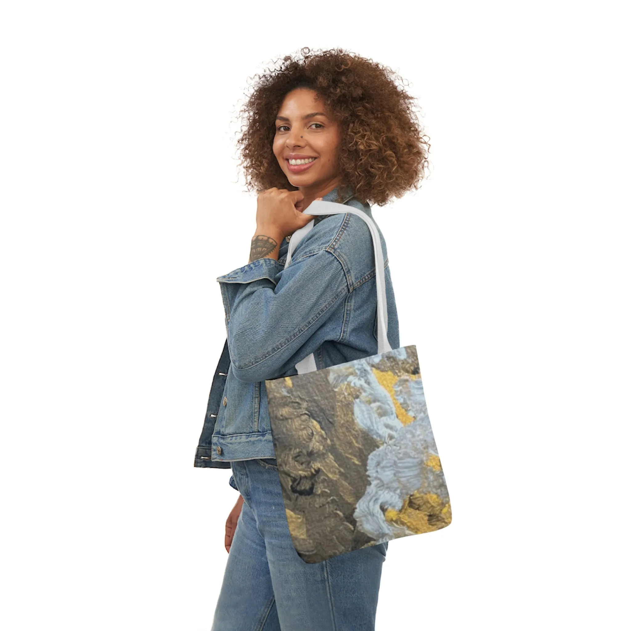 "Strength"  Polyester Canvas Tote Bag