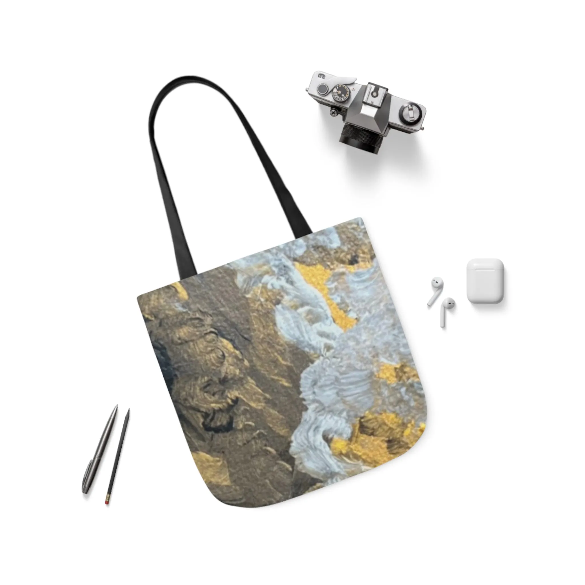 "Strength"  Polyester Canvas Tote Bag