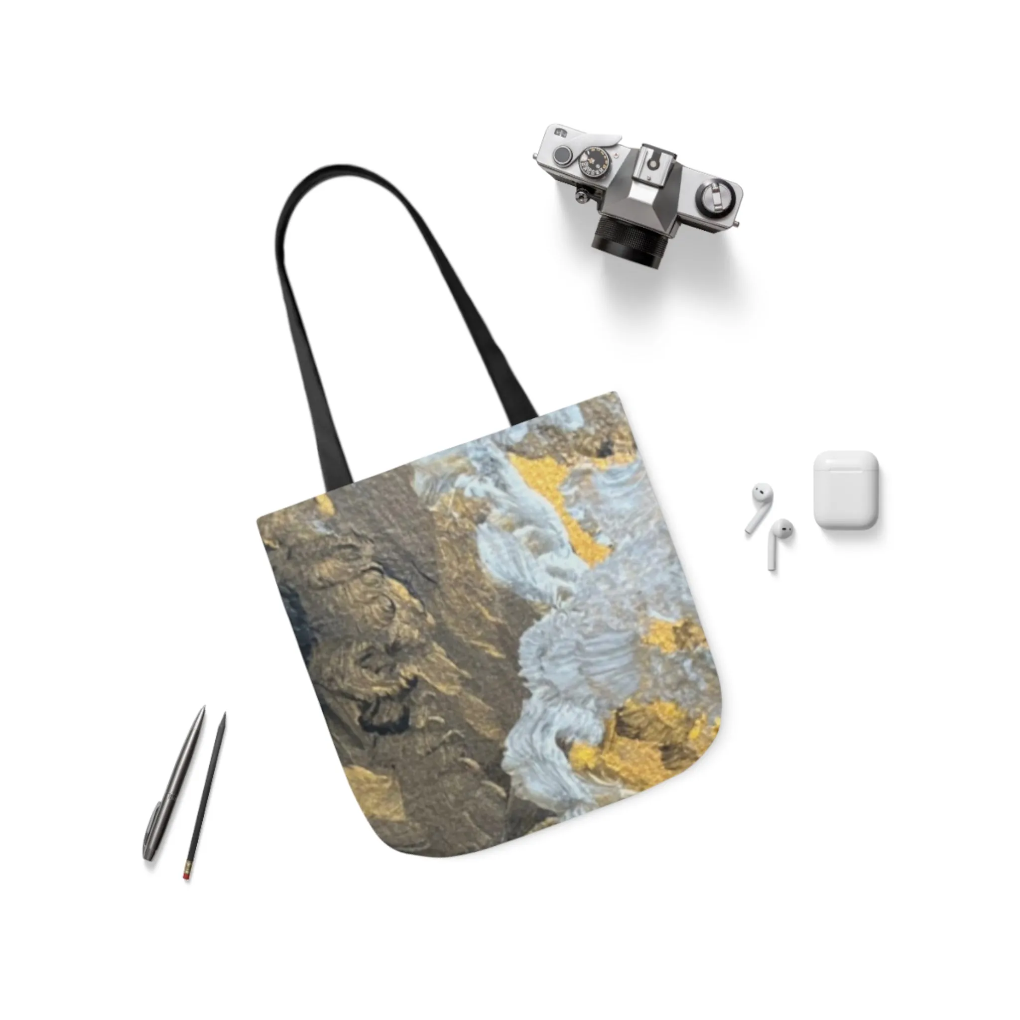 "Strength"  Polyester Canvas Tote Bag