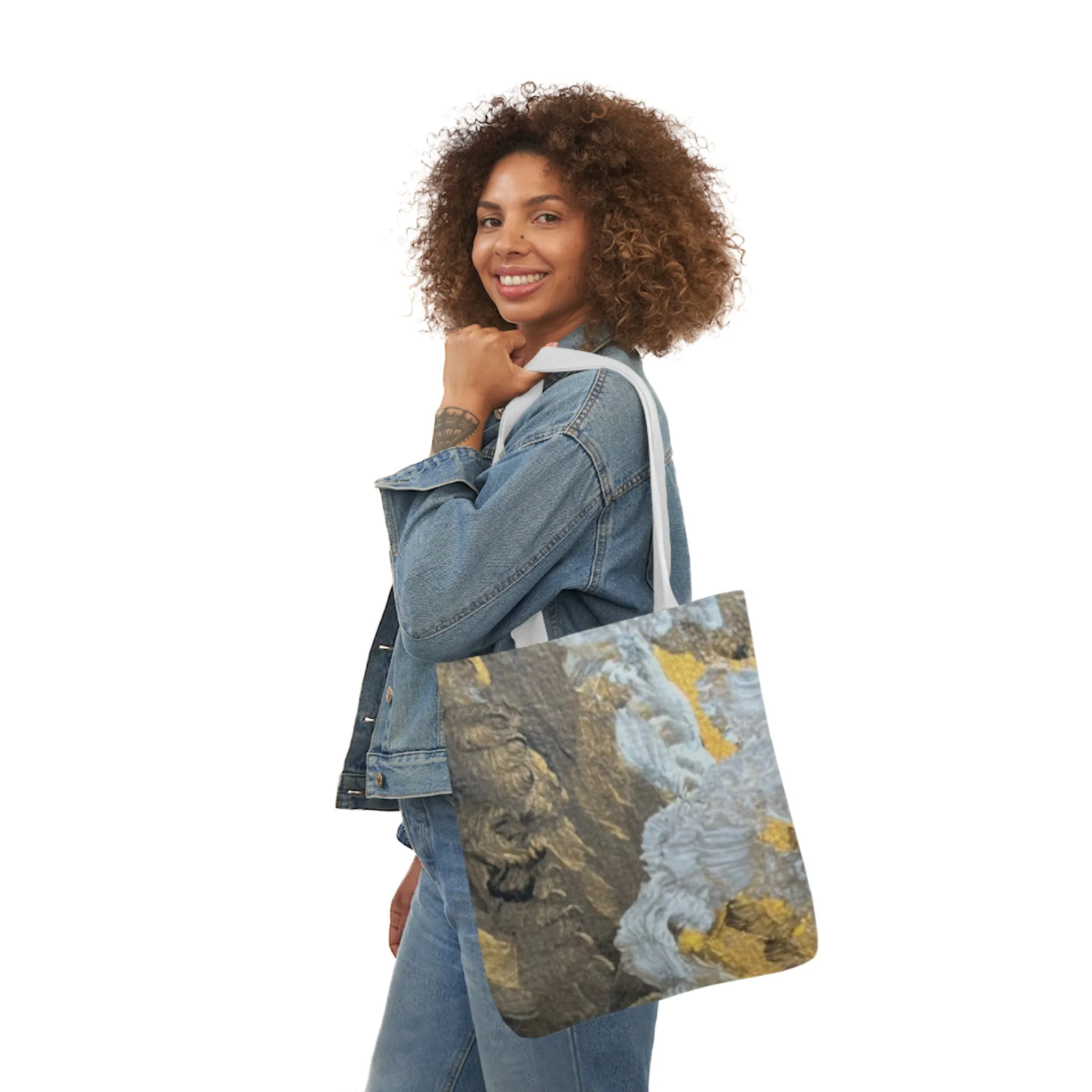 "Strength"  Polyester Canvas Tote Bag
