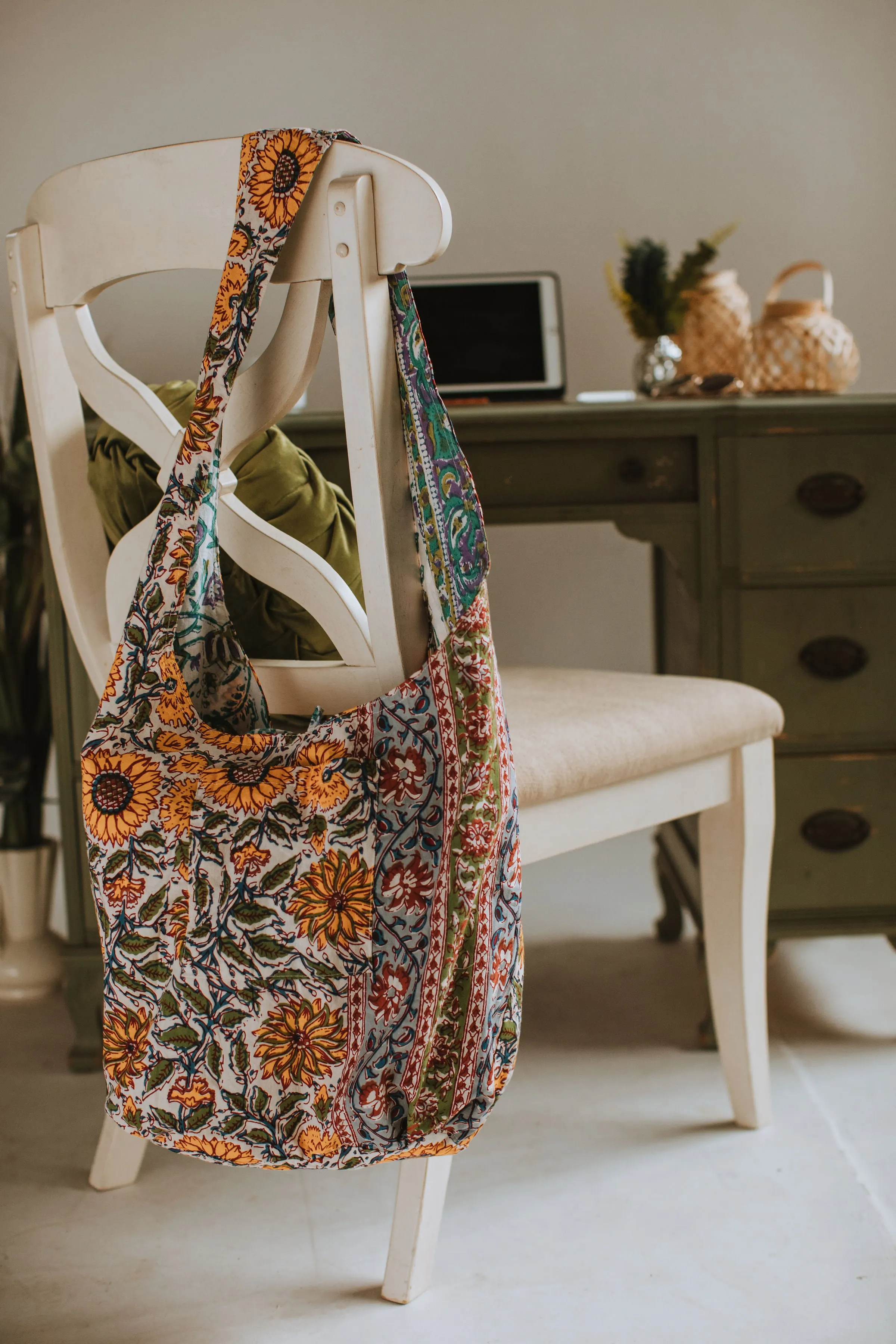 Reversible Cotton Bag From India