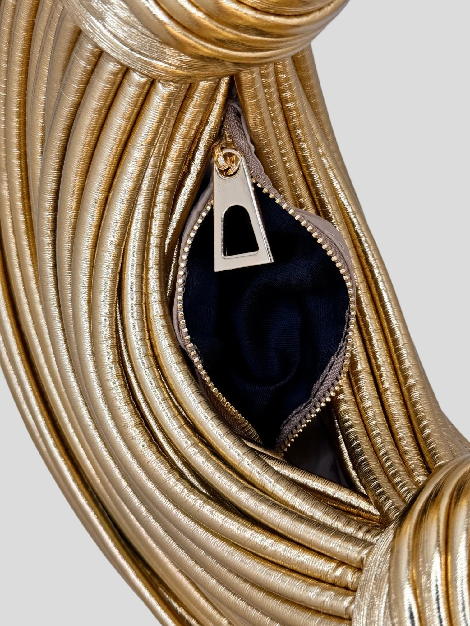 Romina | Luxury and Stylish Gold Bag