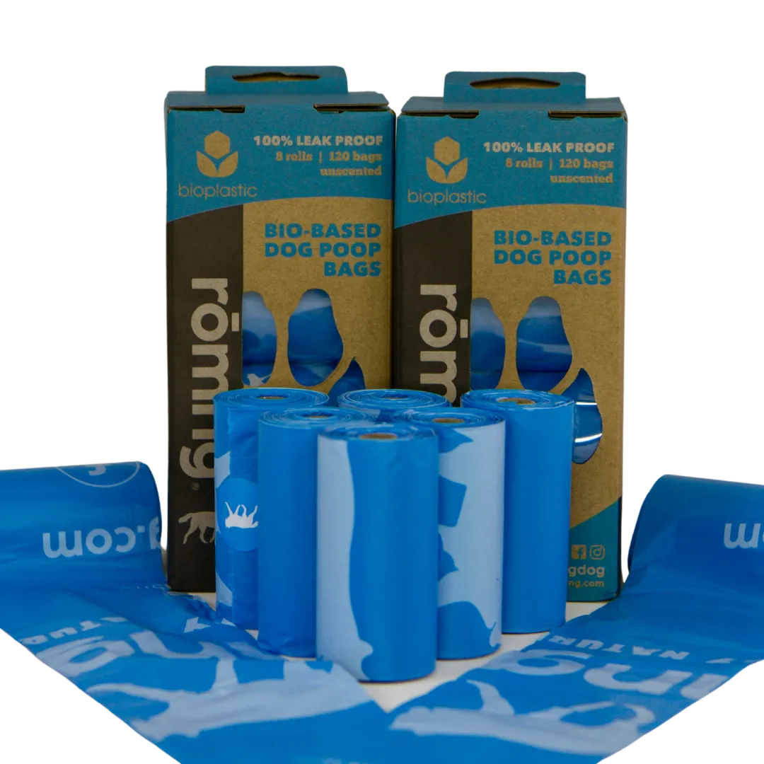 Romng (Alpha Dog) Poop Bags HDPE Cornstarch Bio-Bags