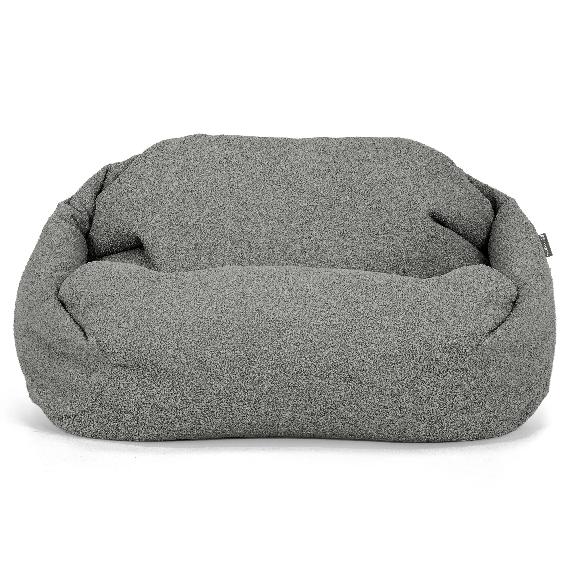 Sabine Bean Bag Armchair - Boucle Grey
