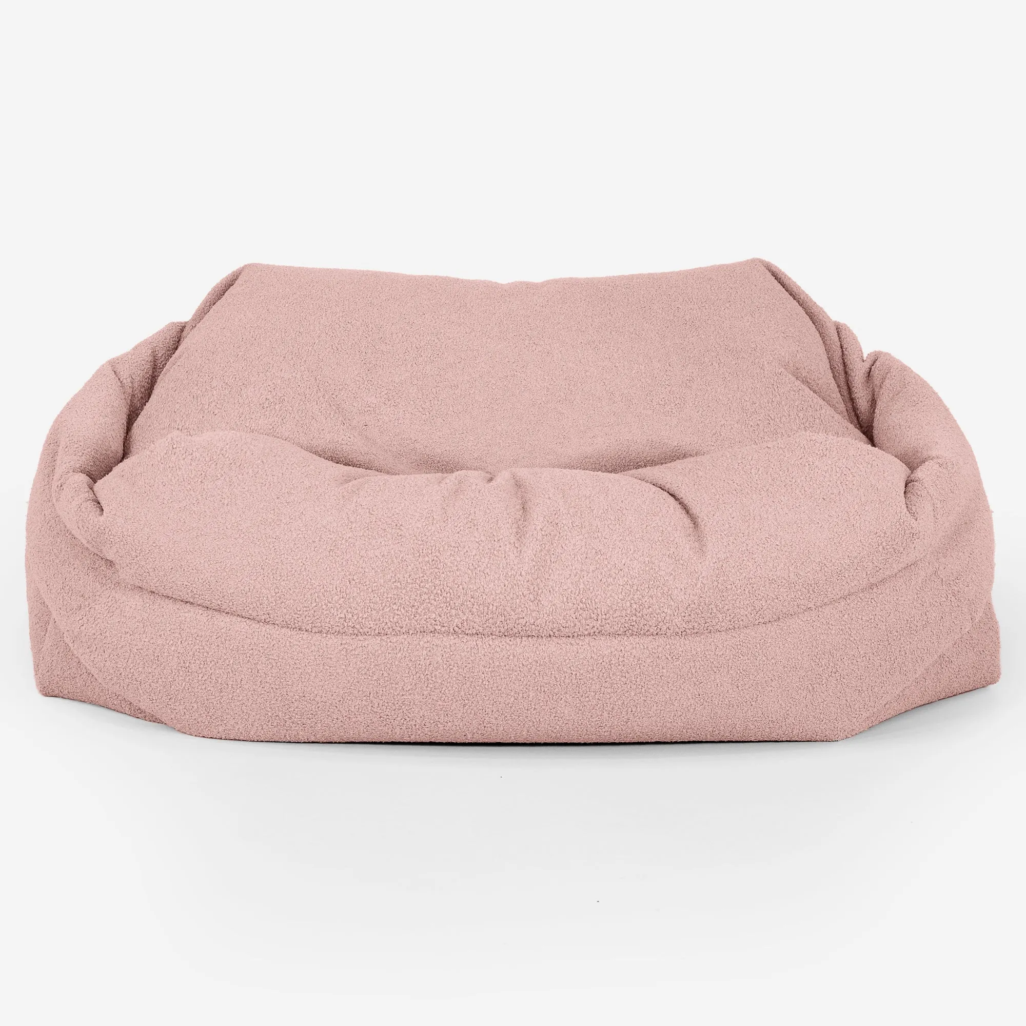 Sabine Bean Bag Sofa - Boucle Pink
