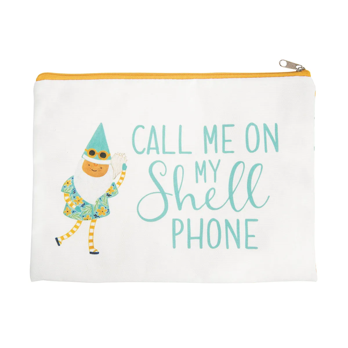 Shell Phone Gnome Cosmetic Bags