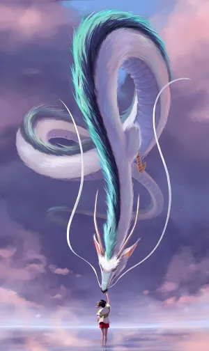 Spirited Away Chihiro and Haku