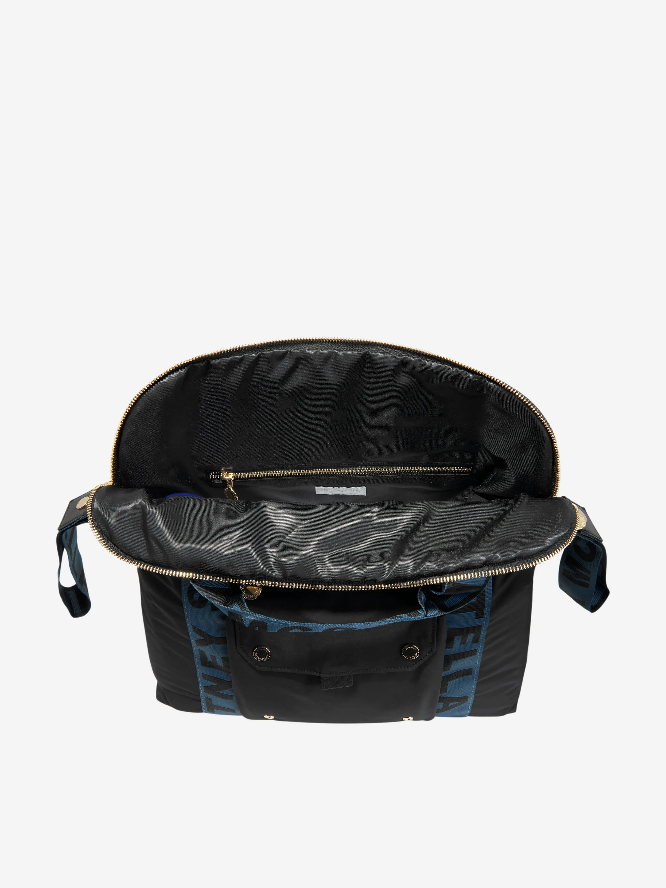 Stella McCartney Baby Logo Changing Bag in Black