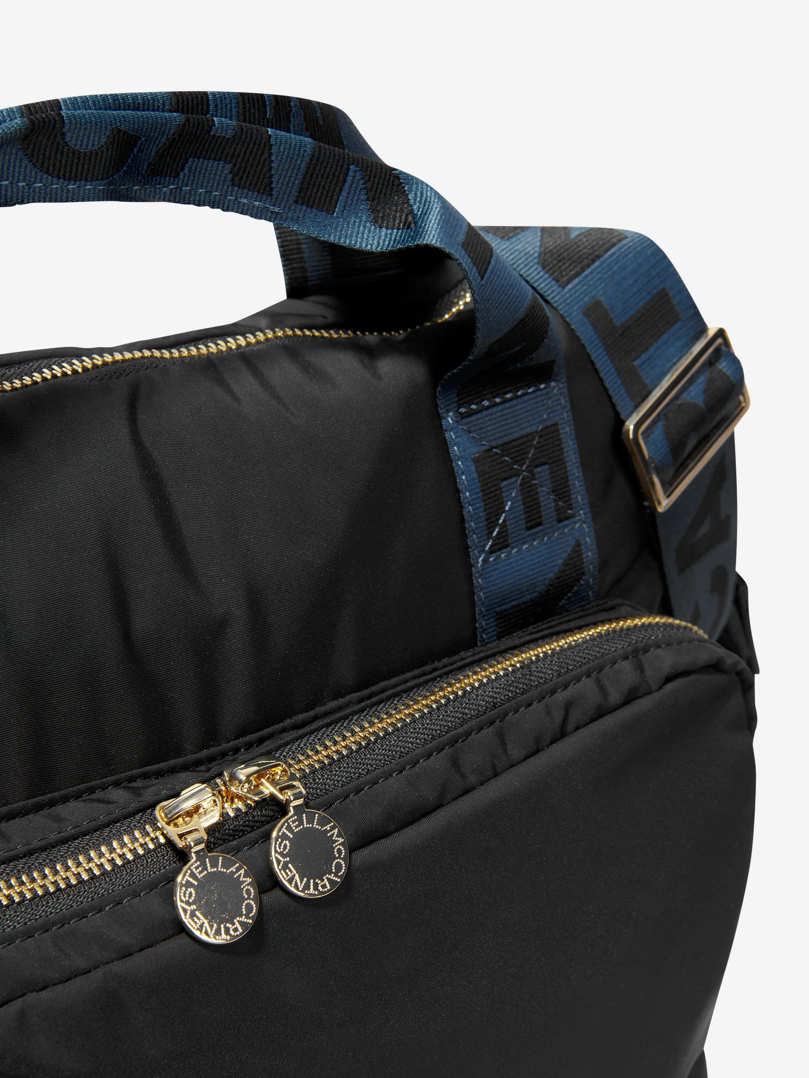 Stella McCartney Baby Logo Changing Bag in Black