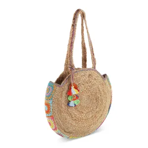 TASHA- JUTE CROCHET TOTE BAG