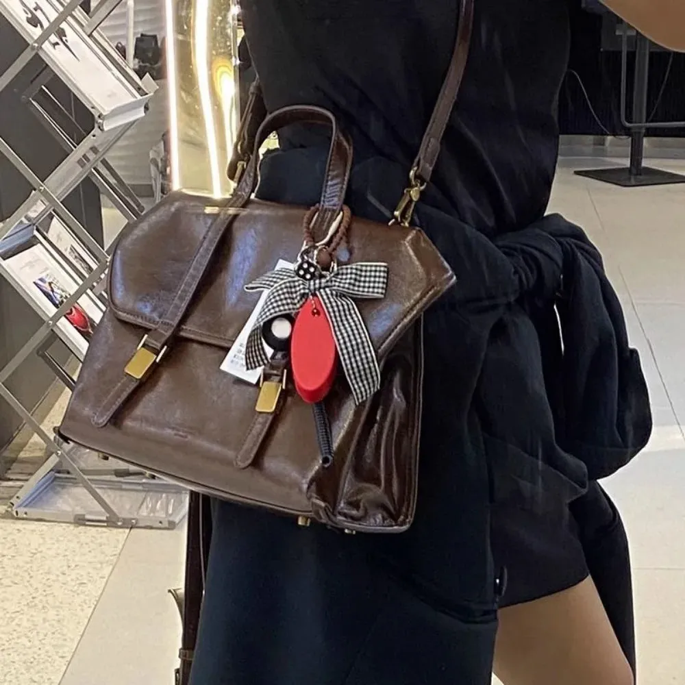 TAVIMART  -  New Advanced England Style Student Backpacks Vintage Large Capacity Commuter Purses Women Totes New Moda Preppy Style Bags
