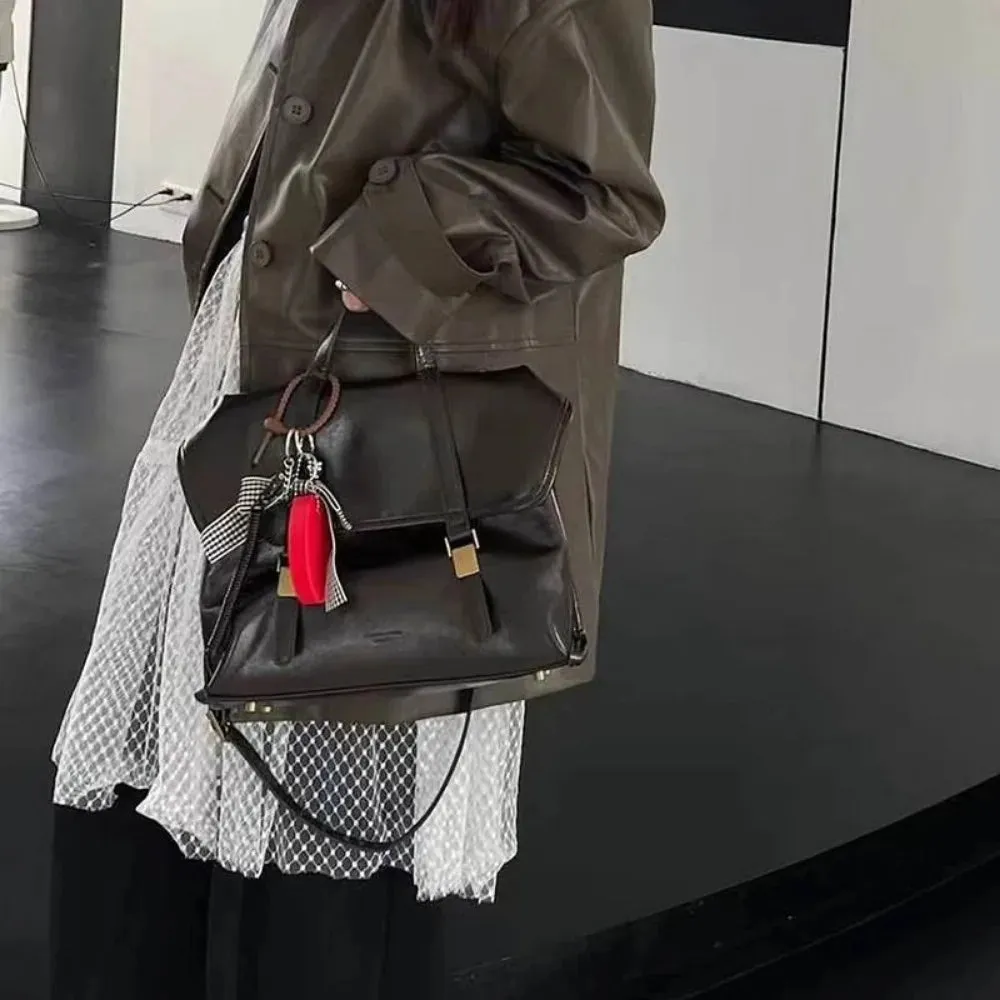 TAVIMART  -  New Advanced England Style Student Backpacks Vintage Large Capacity Commuter Purses Women Totes New Moda Preppy Style Bags