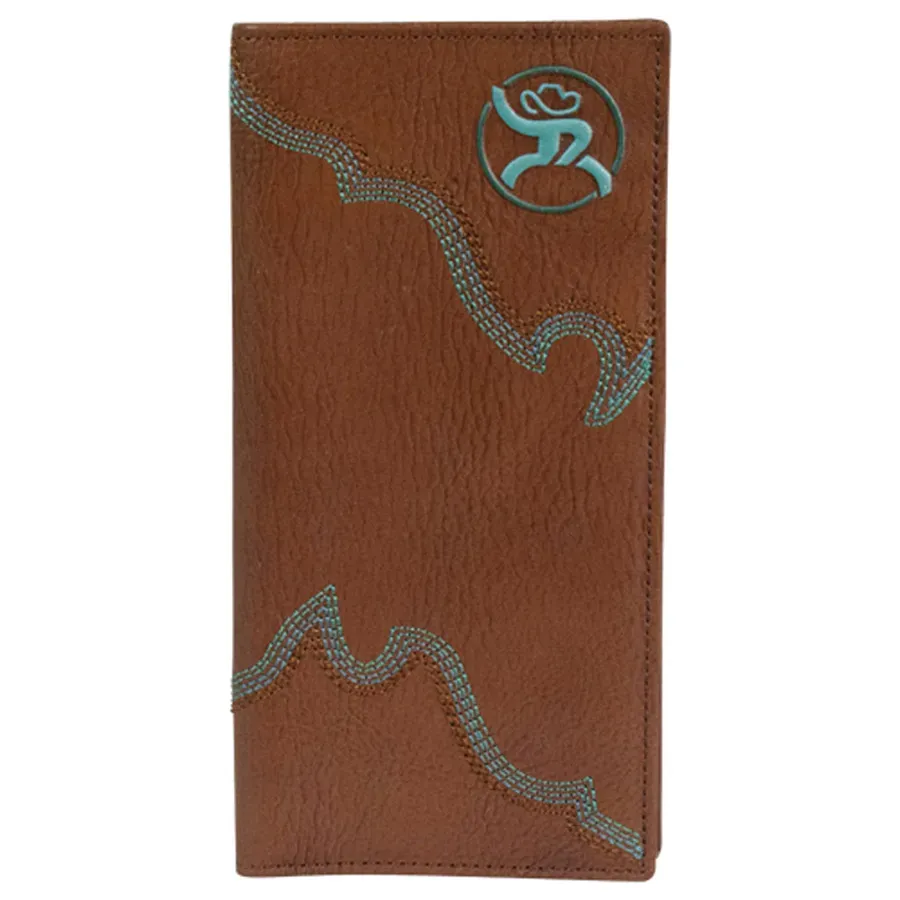 Trenditions Hooey Men's Roughy Stitch Rodeo Wallet