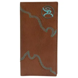 Trenditions Hooey Men's Roughy Stitch Rodeo Wallet