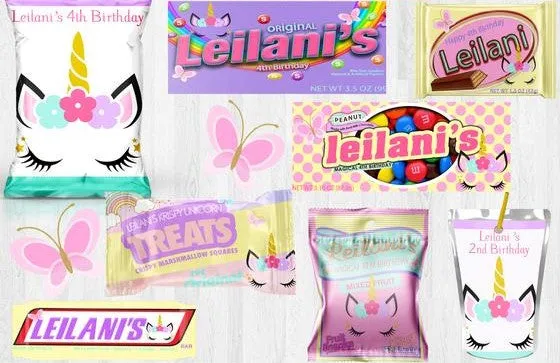 Unicorn Lashes Party Theme - FREE SHIPPING