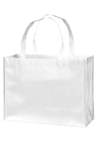 Wholesale Gloss Laminated Designer Tote Bag - LN16612