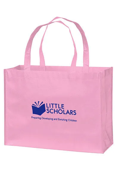 Wholesale Gloss Laminated Designer Tote Bag - LN16612